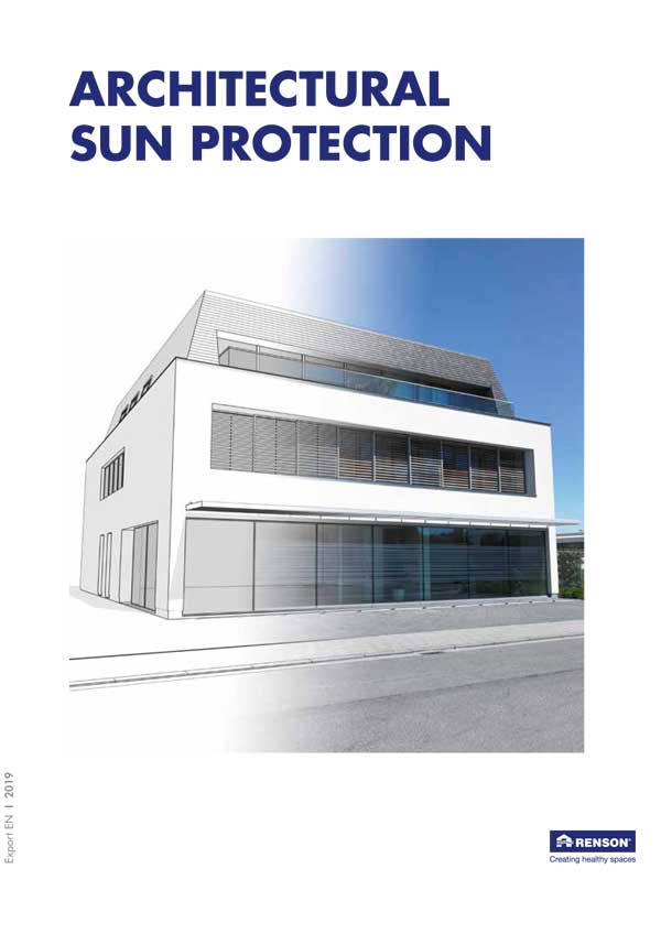 Renson fiksēto fasādes žaluziju produktu katalogs Renson fiksēto fasādes žaluziju produktu katalogs
