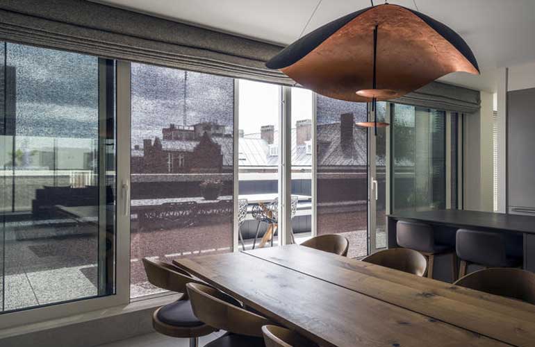 Renson Slidefix Double vertikālas žalūzijas