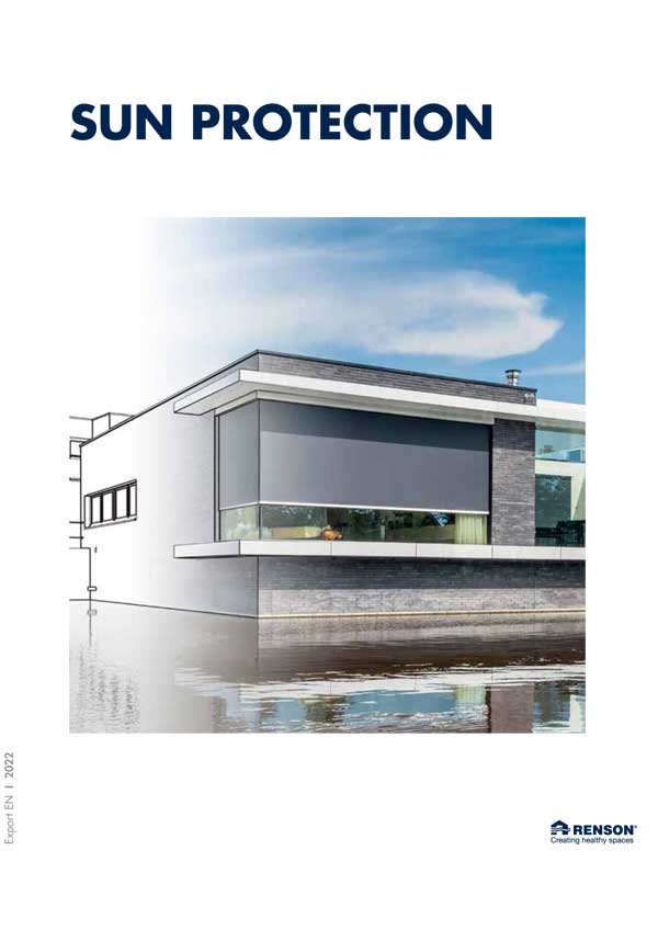 Renson saules noēnojuma produktu tehnisko risinājumu katalogs Renson saules noēnojuma produktu tehnisko risinājumu katalogs
